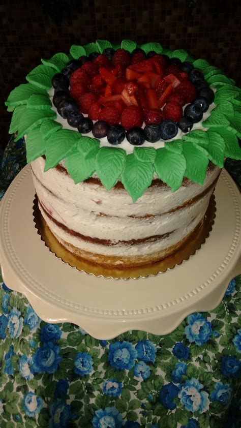 La Cocina De Hansel Y Gretel Naked Cake Tarta Desnuda