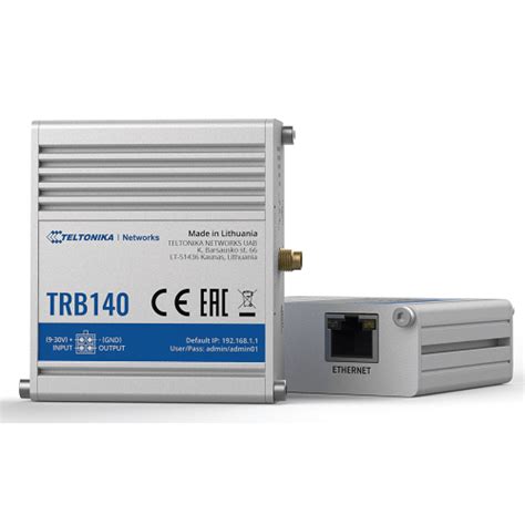 TRB140 4G LTE Ethernet Gateway Sourcewell Devices