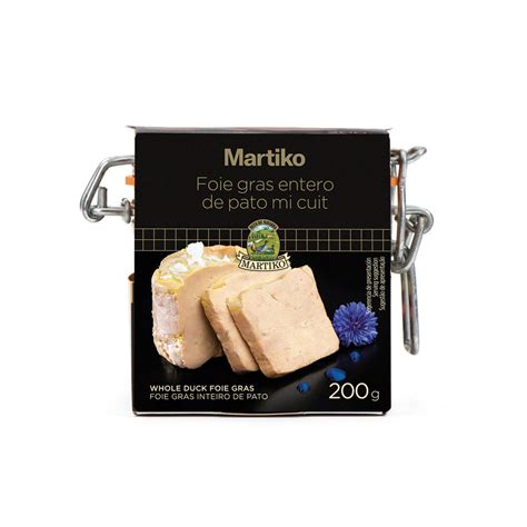 Foie Gras Entero De Pato Mi Cuit Martiko En Mercadona