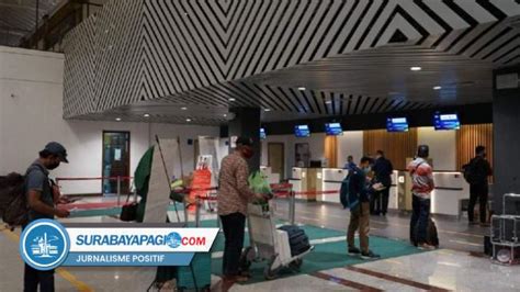 Jumlah Penumpang Bandara Juanda Naik 60 Persen