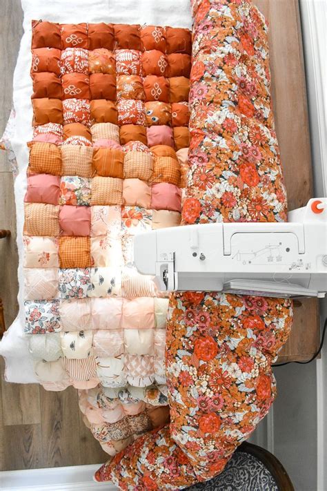 Ombre Puff Qal Week Bubble Quilt Puff Quilt Pattern Puff Quilt