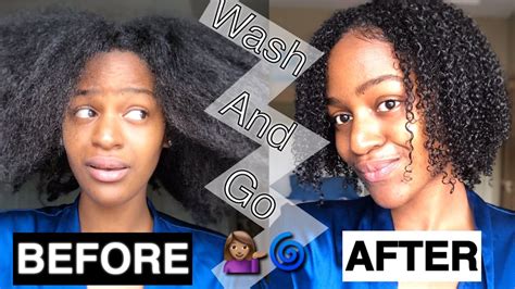 Natural Curly Hair Care Its Wash Day My Wash And Go Routine Youtube