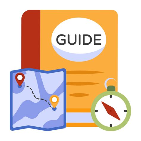 creative design icon  guidebook  vector art  vecteezy