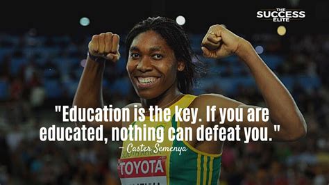 Caster Semenya is a South African and one of the best athletes alive, a ...