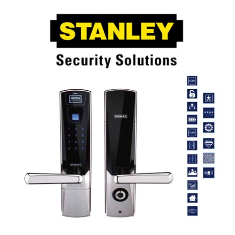 Stanley Sz100 Digital Door Lock Z100 Fingerprint Digital Lock 6 Month Warranty Shopee Malaysia