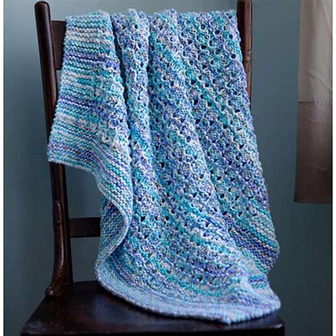 Ravelry Reversible Bubble Blanket Pattern By Premier Yarns Design Team