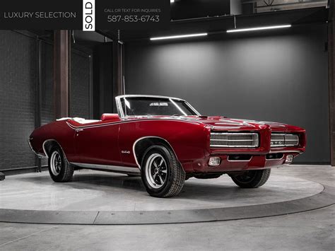 Pre-Owned 1969 Pontiac GTO | Powered Convertible Top | Hideaway ...