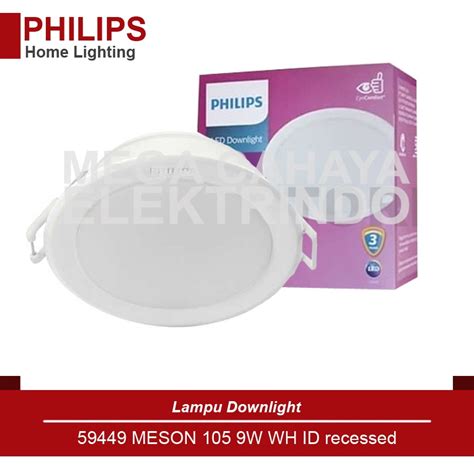 Downlight Led Philips Meson W Lampu Plafon Lazada Indonesia