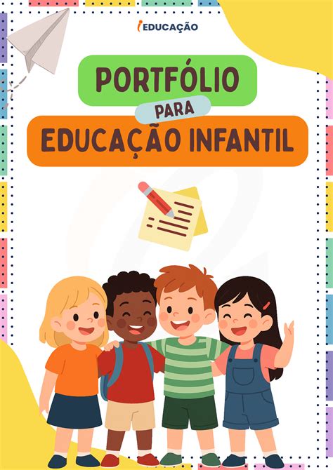 Modelos de Portfólio para Educação Infantil com PDF Gratuito