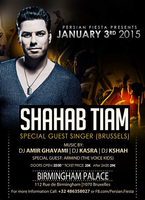 Shahab Tiam Live In Concert - PersianEvents