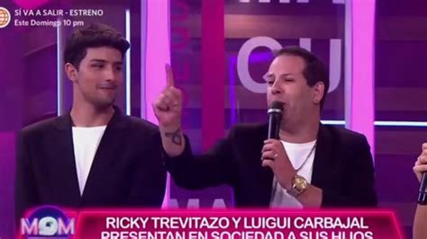 Ricky Trevitazo María Pía Copello Sorprendida Con Hijo De Artista Es