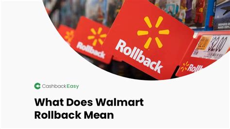 What Does Walmart Rollback Mean - Cashback Easy