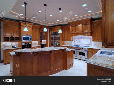 american kitchens image photo  trial bigstock