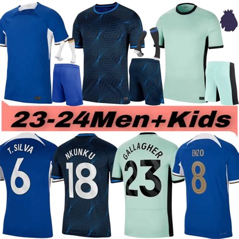 2023 2024 CAICEDO Nkunku Jackson CFC Soccer Jerseys Disasi 22 23 24