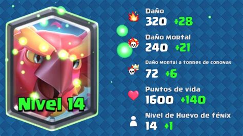 Clash Royale 🗡 FÉnix ⭐️nivel 14⭐️ Youtube