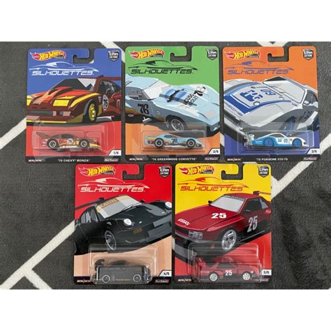 Hot Wheels Car Culture Silhouettes Set Shopee Malaysia