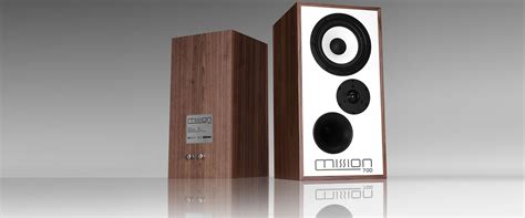 Mission 700 Bookshelf Speakers With Speaker Stands