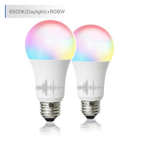 Smart WiFi Light Bulb LED RGB Color Changing Compatible With Amazon