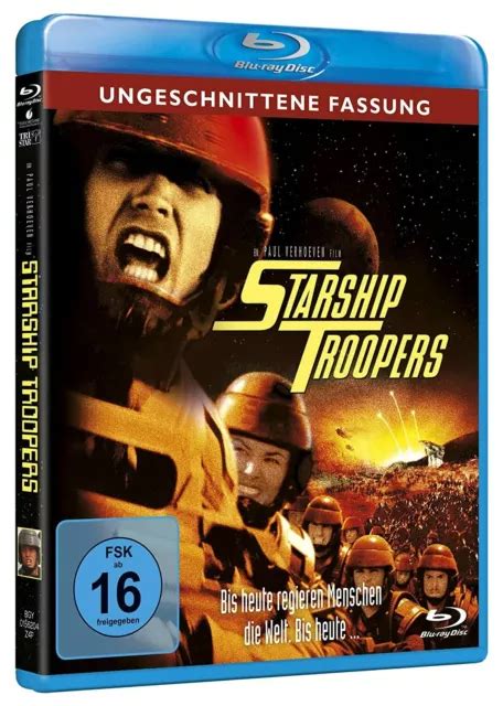 STARSHIP TROOPERS Uncut 1997 Blu Ray NEU OVP Von Paul Verhoeven