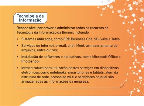 Area Tecnologia Da Informação - Seja bem-vindo à área de Tecnologia da Informação - Biomm