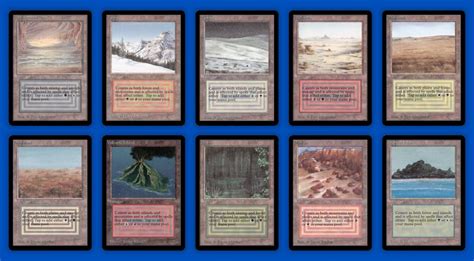 The Original Dual Lands of Magic the Gathering | History & Analysis ...