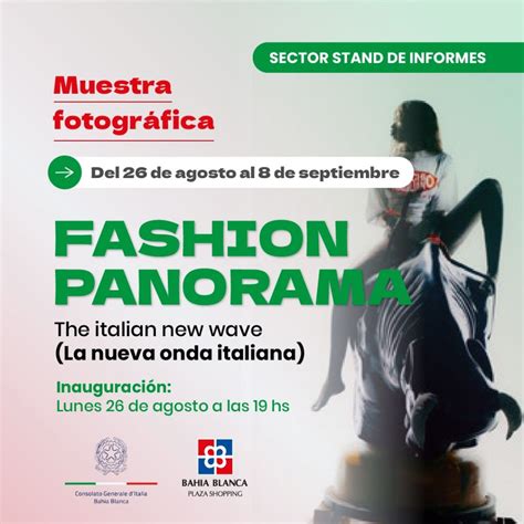 Inauguración de la Muestra Fotográfica Fashion Panorama The Italian