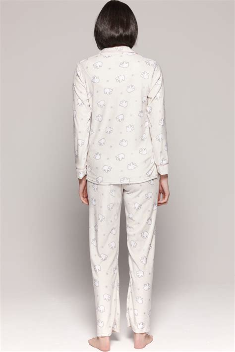 Claudel Lingerie Notch Top Pajama Set LI