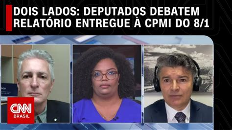 Dois Lados Deputados debatem relatório entregue à CPMI do 8 1 LIVE