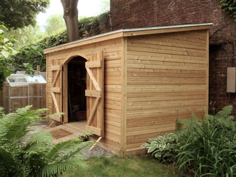 Large Sarawak Cedar Lean-To Shed by Summerwood Products