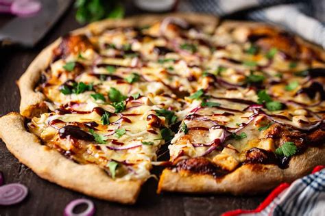 Barbecue Chicken Pizza Recipe Amazing Baking A Moment