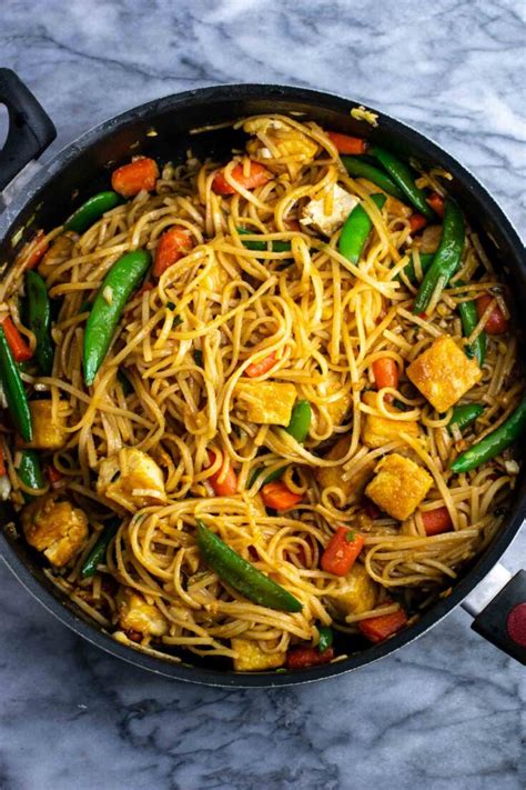 Tofu Stir Fry Noodles Build Your Bite