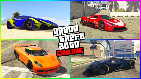 Top 5 Best Looking Super Cars In GTA 5 Online 2022 YouTube