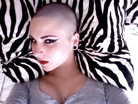 Pin On Bald Buzzed But Beautiful