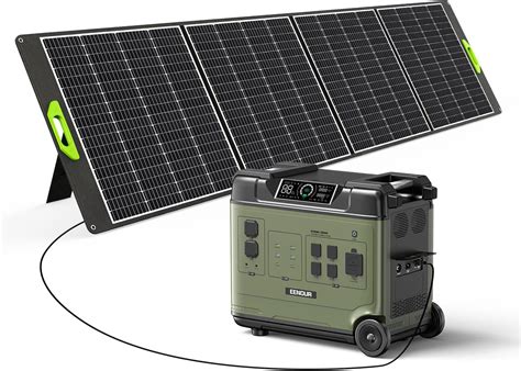 Jp Eenour ポータブル電源 P2001 ソーラーパネル200w 1枚付き 家庭用蓄電池 大容量 2000wh