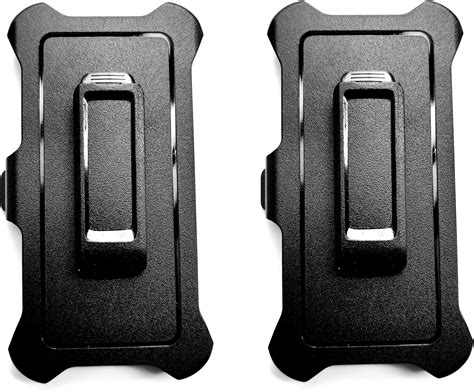 Amazon.com: 2 Pcs Replacement Holster Belt Clip for OtterBox Defender