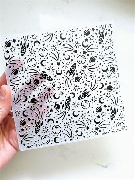 Space Embossing Folder Fancifulchaos