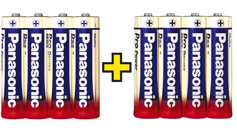 Panasonic Batterien 4 4 AA AAA TüShop