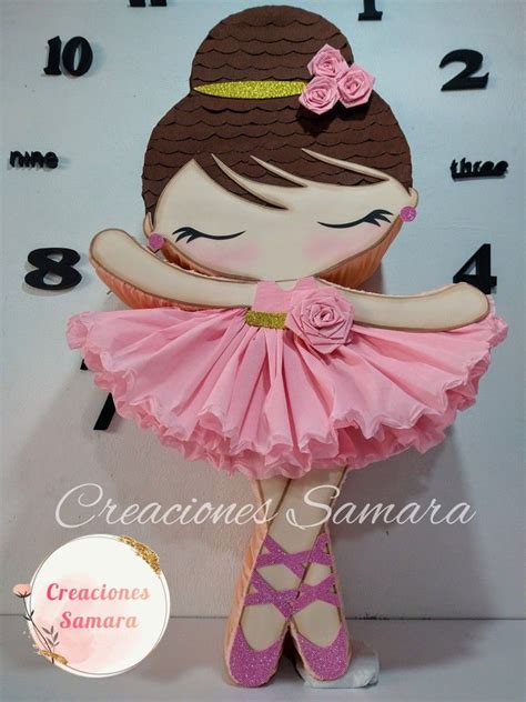 Piñata Bailarina De Ballet Fiesta De Bailarina Piñatas Para Niños