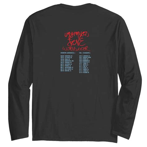Red Hot Chili Peppers Vintage Double Sided Long Sleeves Red Hot Chili