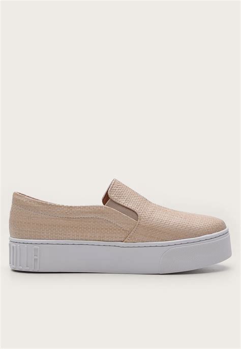T Nis Slip On Santa Lolla Tress Nude Compre Agora Dafiti Brasil