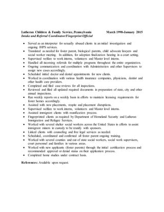 Mamparo Resume Pdf