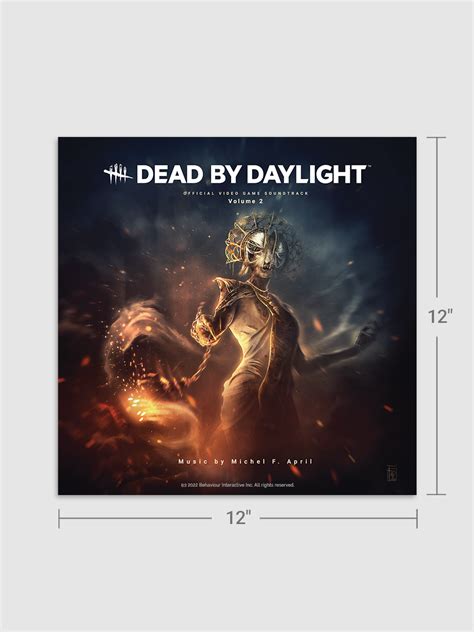Dead By Daylight Record Cover Poster Bundle Dead By Daylight Poster