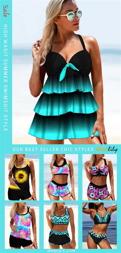 Modlily Swimdress Bikini Tankini Enjoy Sunshine With Us Make More Fun