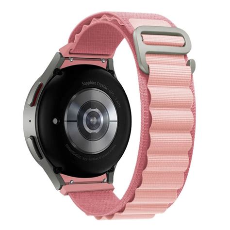 Kj P Artic Nylon Klokkereim Samsung Galaxy Watch Classic Mm Pink