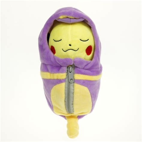 Sleeping Pikachu Plush Toy with Bag – HippyCase