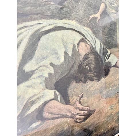 Vintage Print The Agony In The Garden Of Gethsemane 1930s