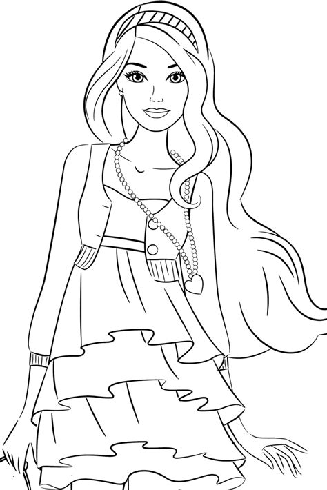 Princess Coloring Pages - Kid Creative