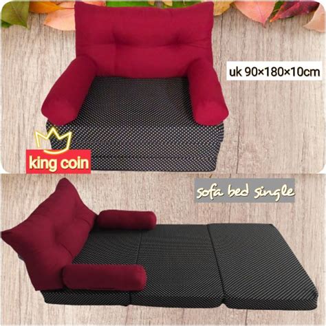 Jual Sofabed Minimalis Sofa Anak Kursi Lipat Mini Sofa Bed Single Ruang