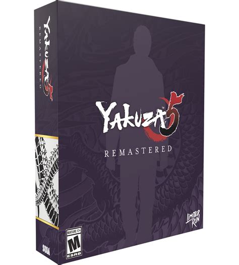 Yakuza 5 Remastered Classic Edition Ps4 Xbox Pc Limited Run Games