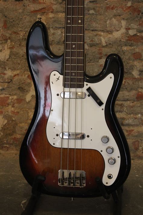 Vox Synphonic 1970 Sunburst Bass For Sale Headbanger Rare Guitar